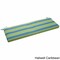 60-inch by 19-inch Spun Polyester Bench Cushion - Haliwell Caribbean